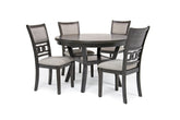 Everwood Round Dining Table Set Four Chairs
