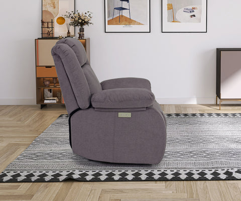 Belmont Upholstered Dual Power Recliner