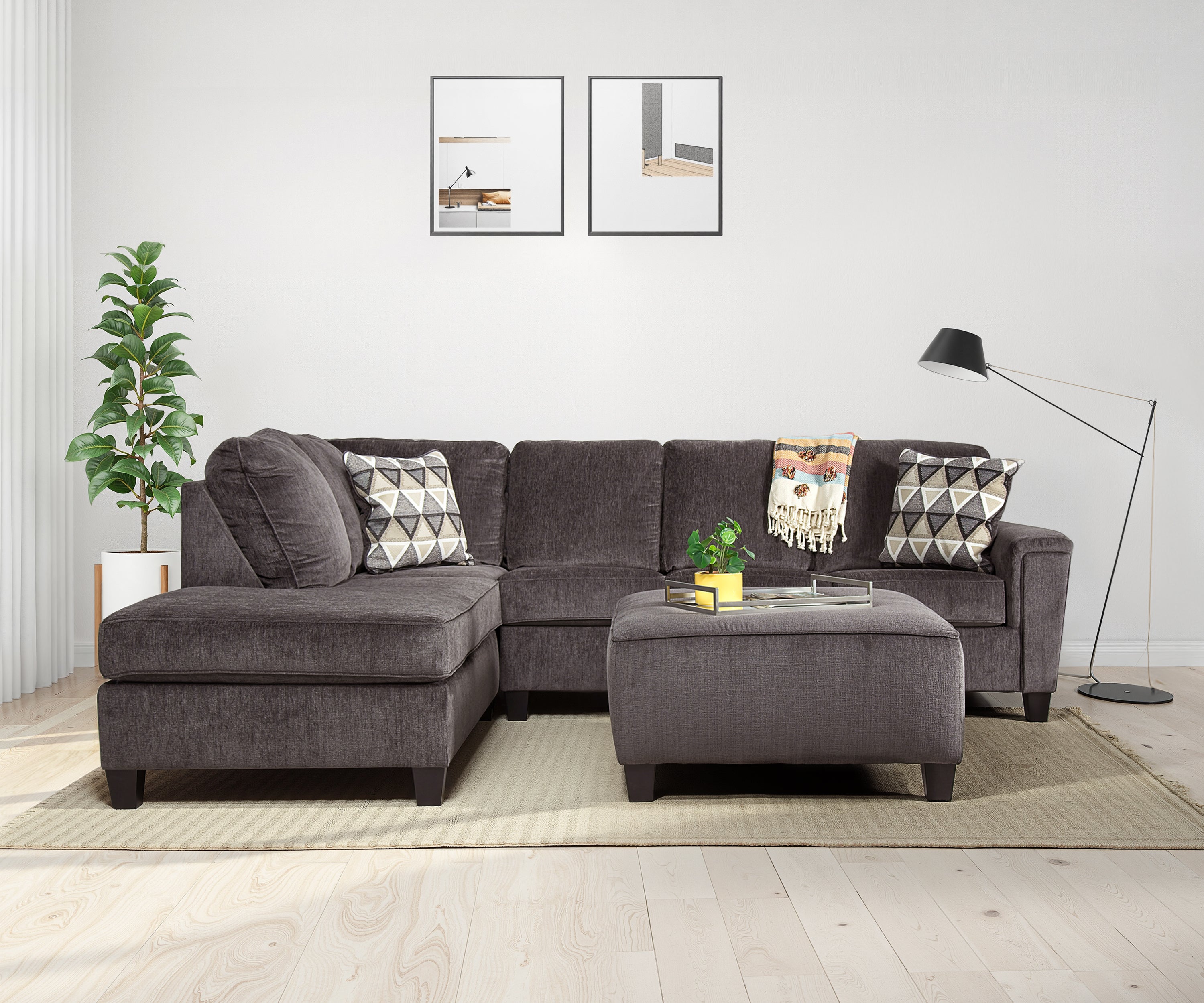 Haven Upholstered Ottoman