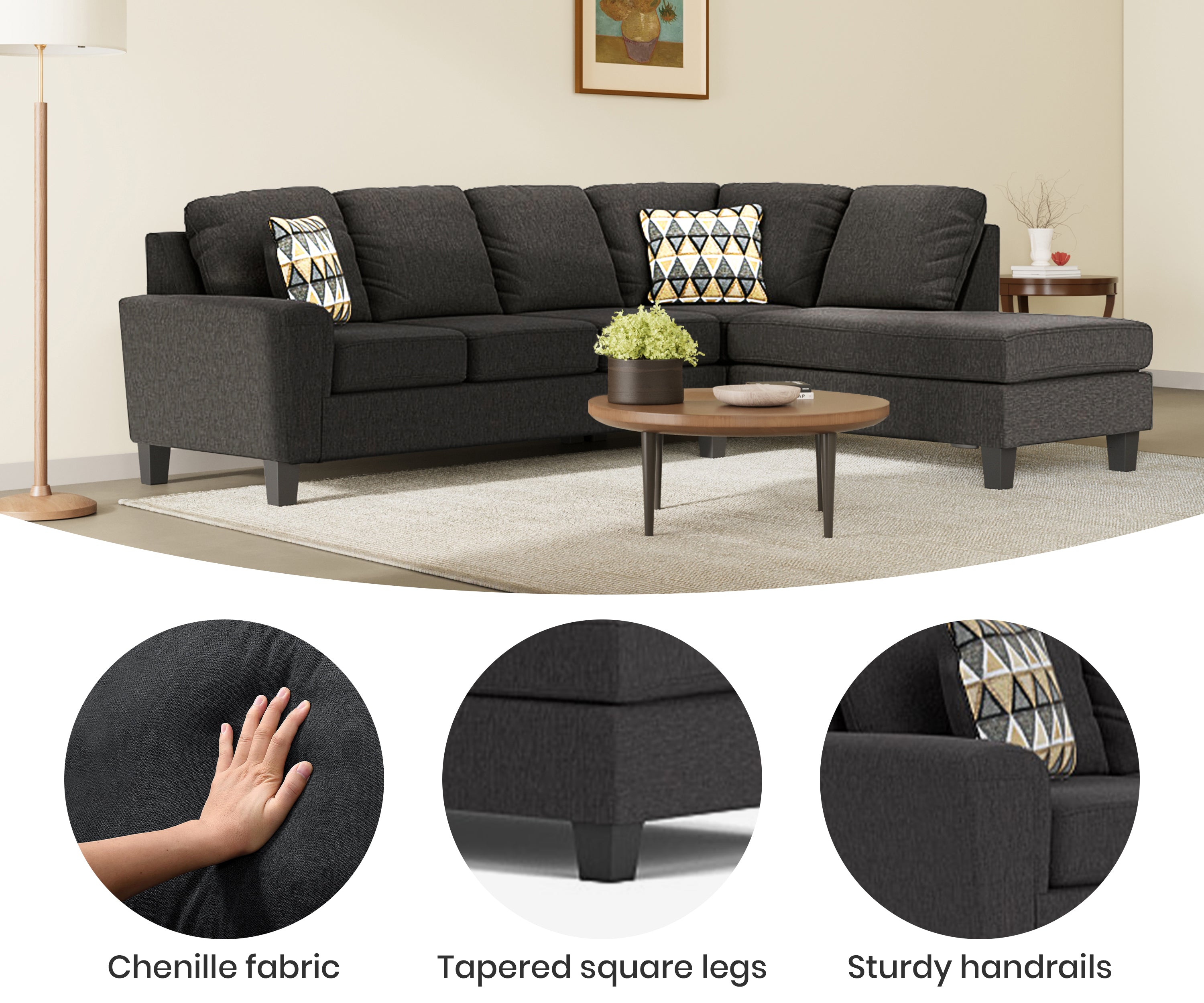 Haven Modular Sectional Sofa Memory Foam
